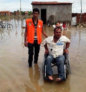 Fortes chuvas em Petrolina deixam no mínimo 80 famílias desabrigadas
