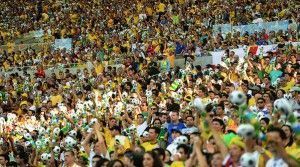 Belojardinenses esperançosos para jogo Brasil X Alemanha