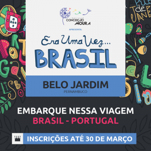 Projeto “Era Uma Vez… Brasil” levará cem estudantes de escolas municipais para intercâmbio em Portugal