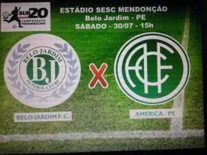 Sub-20 do Belo Jardim FC volta a campo neste sábado contra o América-PE