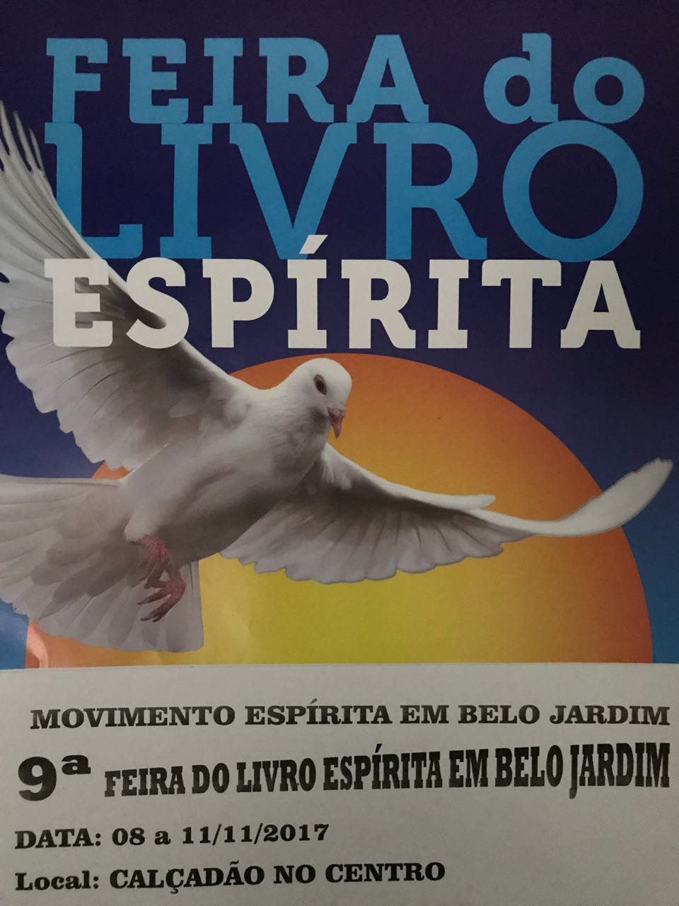 9ª Feira do Livro Espírita de Belo Jardim reunirá mais de 500 títulos