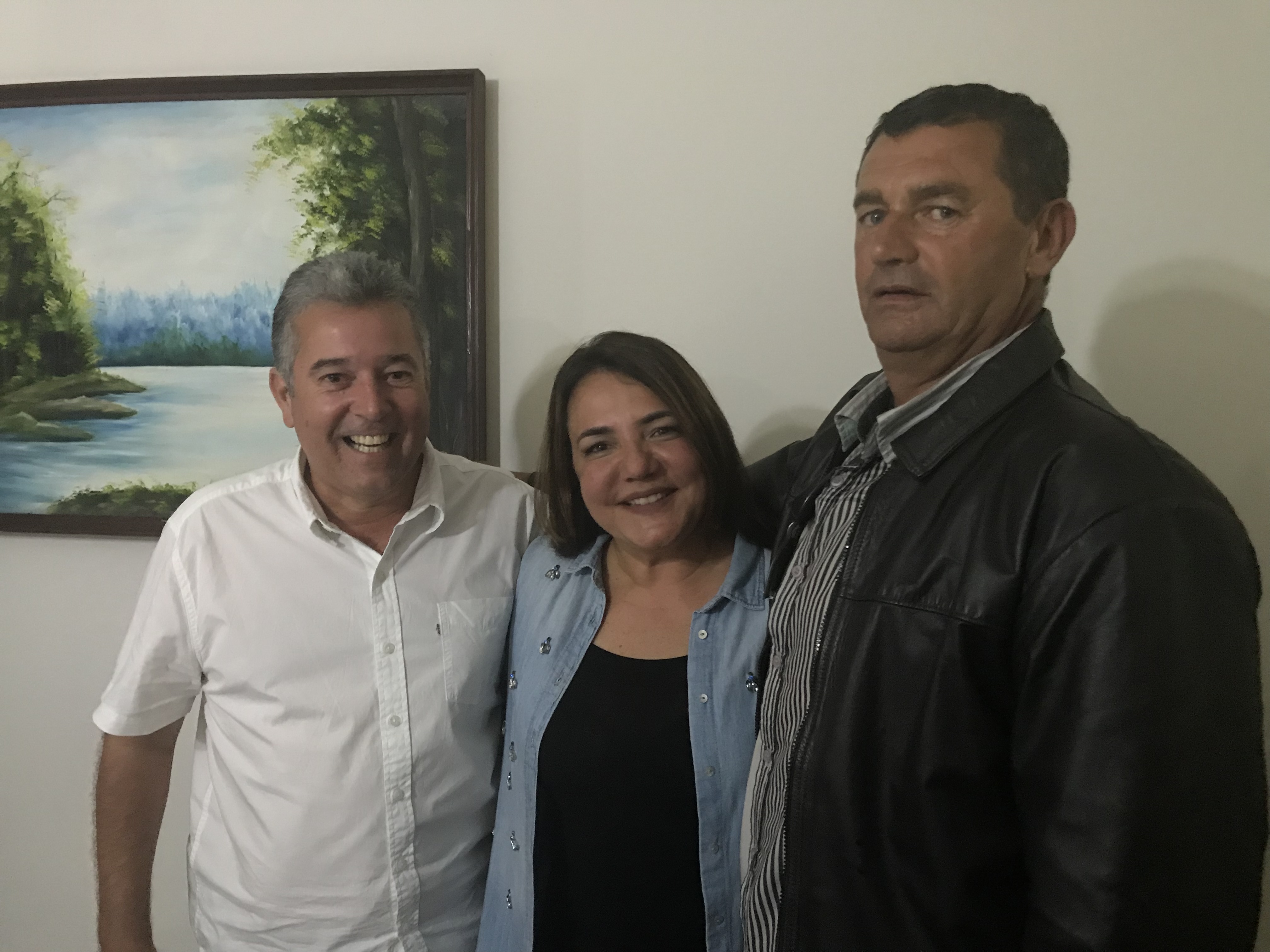 Andréa participa de encontro com o prefeito de Saloá