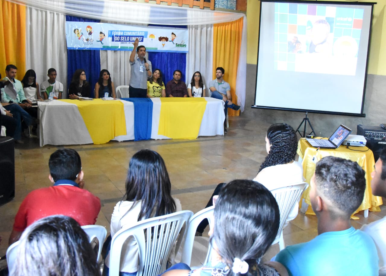 I Fórum Comunitário do Selo Unicef é realizado em Sanharó