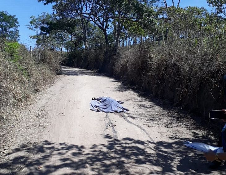 Duplo homicídio registrado na zona rural de Jurema. Foto: Agreste Violento