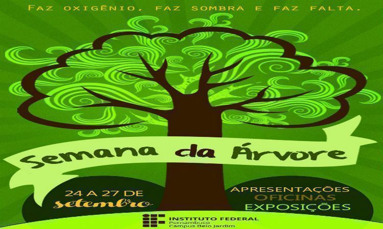 Confira a programação da Semana da Árvore do IFPE Belo Jardim