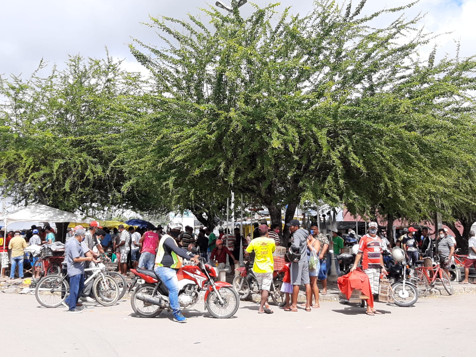 Em Belo Jardim, população ignora o Coronavírus e se aglomera em feira pública