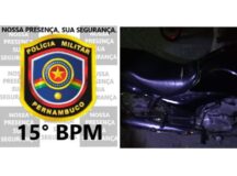 Polícia Militar recupera moto roubada em Belo Jardim