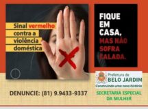 Prefeitura de Belo Jardim lança campanha sobre violência contra a mulher em tempos de pandemia