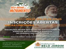 Projeto Movimento nas Praças tem início nesta segunda (3) em Belo Jardim