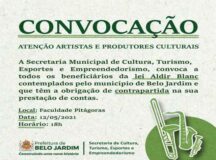 Secretaria de Cultura de Belo Jardim convoca artistas e produtores culturais para prestação de contas