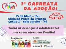 Geadip realiza 1ª Carreata da Adoção em Belo Jardim