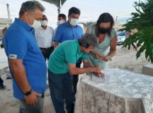 Gilvandro assina ordem de serviços para construção de escola, quadra poliesportiva e praça no Bairro Viana & Moura da BR