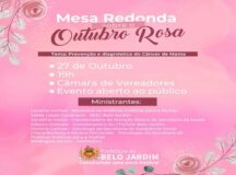 Secretaria da Mulher de Belo Jardim realiza mesa redonda sobre o Outubro Rosa