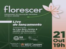 Secretaria de Educação e Tecnologia realiza live para divulgar o Programa de Educação Integral de Belo Jardim “Florescer”