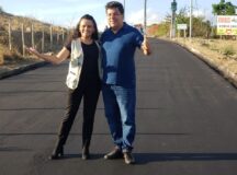 Iniciada obra de asfalto em Bezerros garantida por Mendonça Filho e Lucielle Laurentino