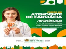 Prefeitura de Belo Jardim oferta curso para Atendente de Farmácia