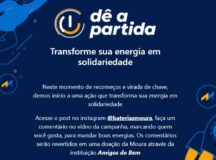 Moura lança campanha energia solidária para instituição Amigos do Bem