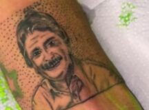 Anônimo faz tatuagem no pulso para homenagear Gilvandro Estrela, prefeito de Belo Jardim