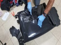 Cocaína estava escondida na bagagem - FOTO: Divulgação/PF