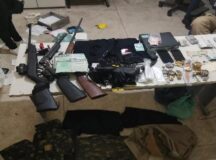 Armas apreendidas em Pesqueira — Foto: Polícia Militar/Divulgação