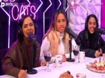 MC Loma e as 'Gêmeas Lacração' em podcast — Foto: Reprodução/YouTube
