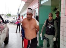 Um dos suspeitos do sequestros após atendimento hospitalar | Foto: reprodução/print - TV Belo Jardim