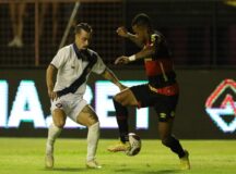 Gustavo Ermel e Eduardo em Sport x Retrô — Foto: Marlon Costa/Pernambuco Press