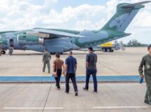 Brasília (DF), 10.10.2023 - Decolagem da aeronave KC-390 Millennium da FAB para a repatriação de brasileiros em território de Israel e Palestina. Operação Voltando em Paz.  Foto: João Risi/Audiovisual/PR