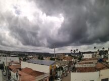 Nuvens carregadas de chuva em Araripina, no Sertão - Foto: Reprodução/Clima ao vivo