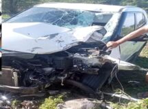 Carro invade contramão e provoca morte de motociclista na PE-217 em Alagoinha