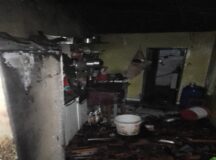 Casa é destruída após incêndio no bairro do Bom Conselho, em Belo Jardim / Foto: Divulgação