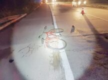 Ciclista morre atropelado em Sairé. — Foto: PRF